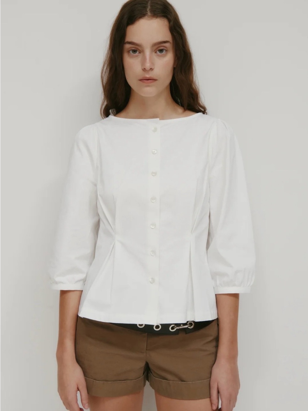 KOTN Tara Poplin Blouse